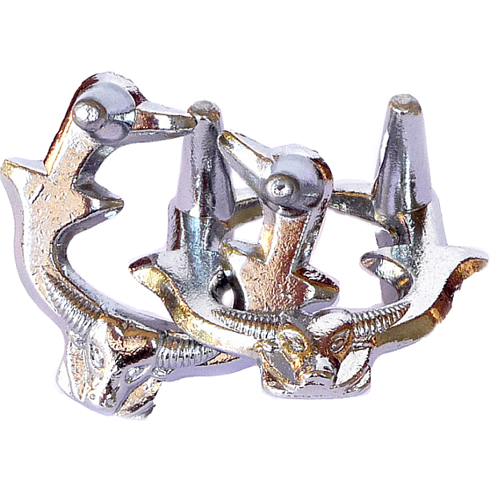 Puzzle metalic 2 Bulls [2]