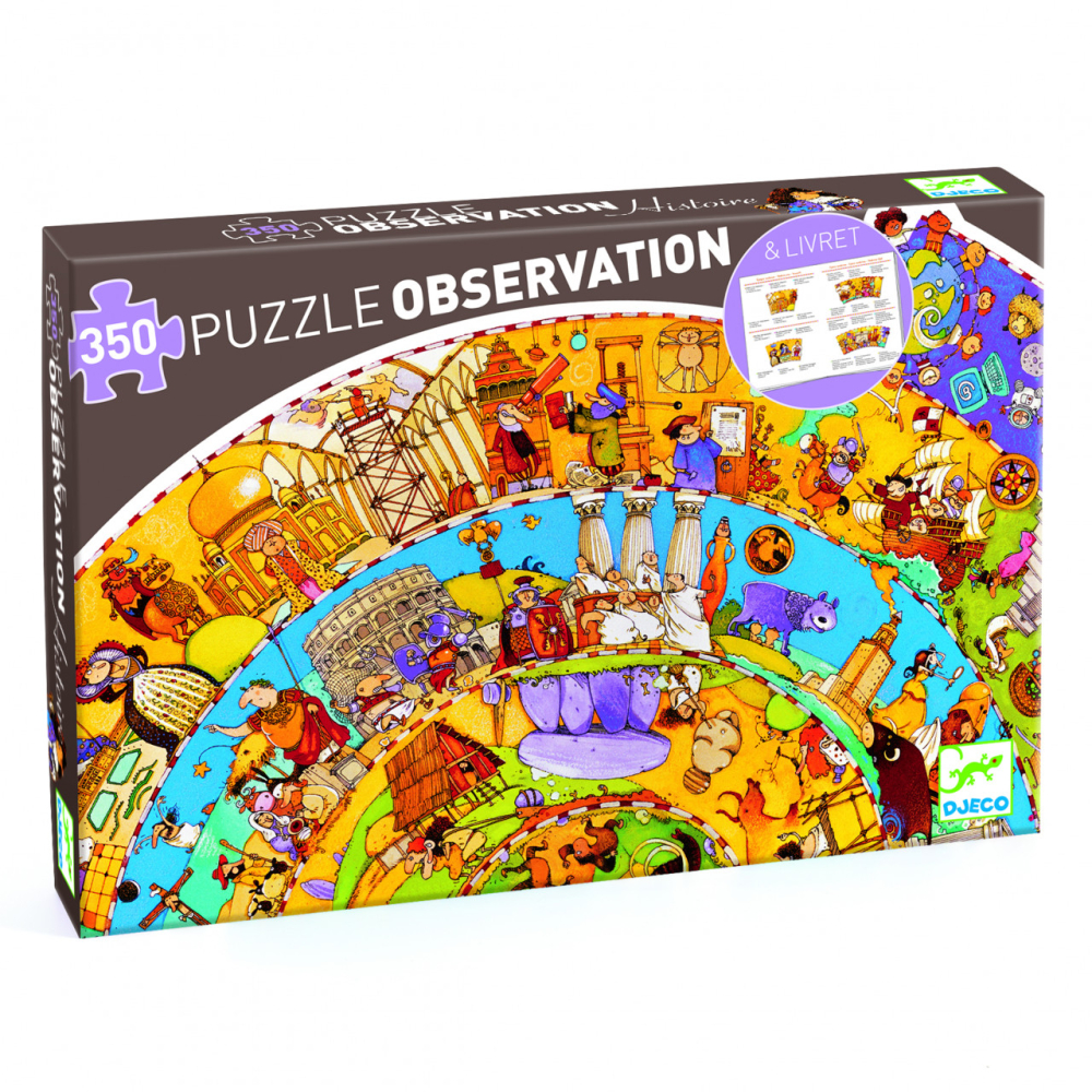 Puzzle observatie Evolutie, Djeco [1]