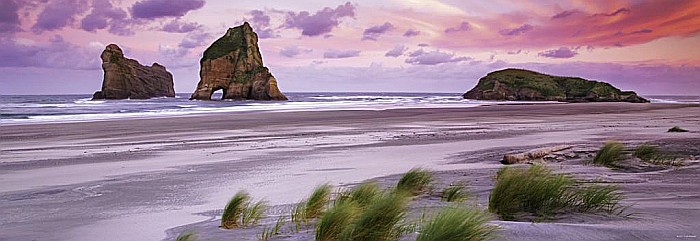 Puzzle panoramic 1000 piese Wharariki Beach Heye 29816 [2]