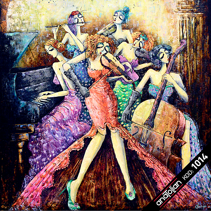 Puzzle patrat 1024 piese Ladies Orchestra 1014 Anatolian [2]