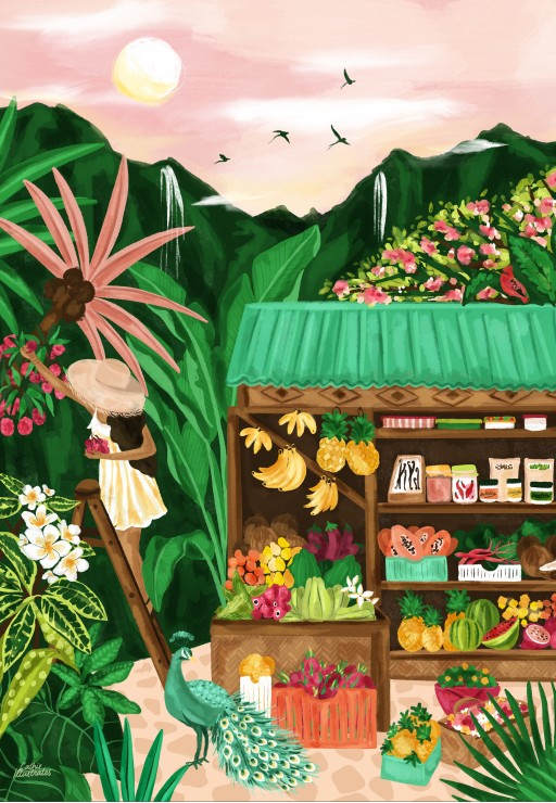 Puzzle Pieces & Peace – Coco, Mango, Passion – 1000 piese [2]