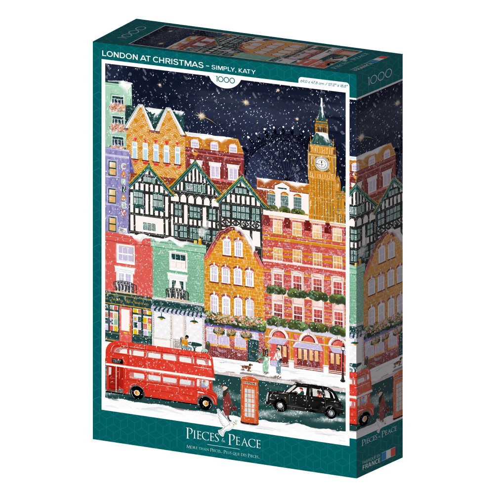 Puzzle Pieces & Peace – London at Christmas – 1000 piese [1]