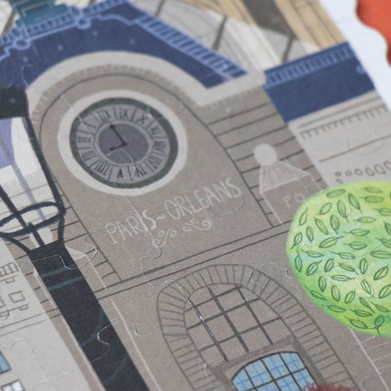 Puzzle reversibil Paris - orasul luminilor, Londji [5]