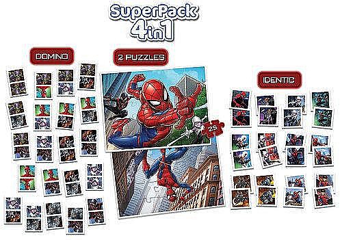 Puzzle Superpack Spider-Man Educa 19353 [2]