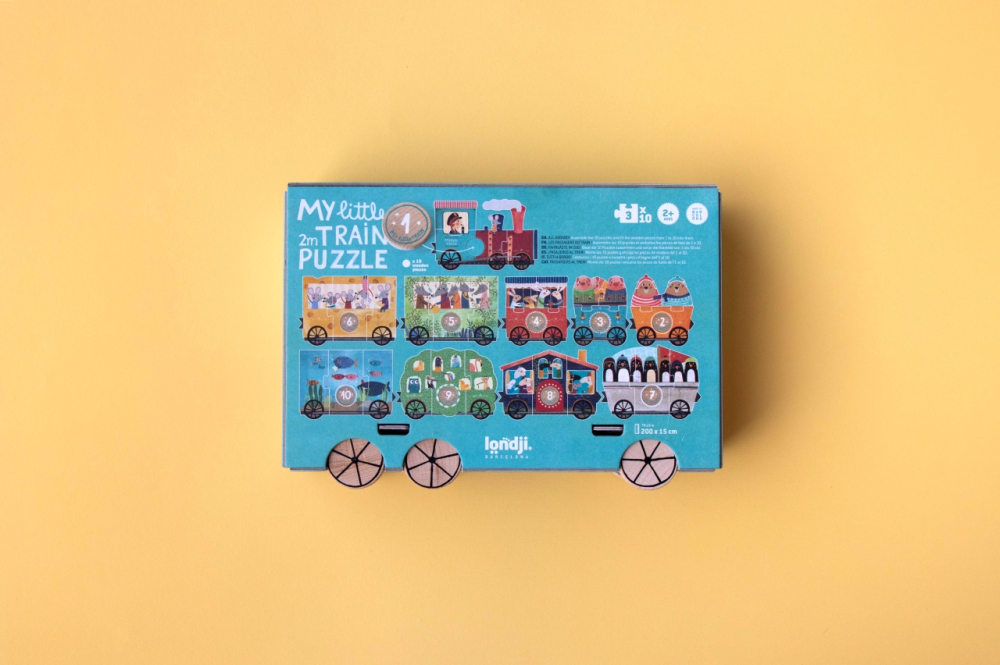 Puzzle Trenuletul meu, Londji [3]