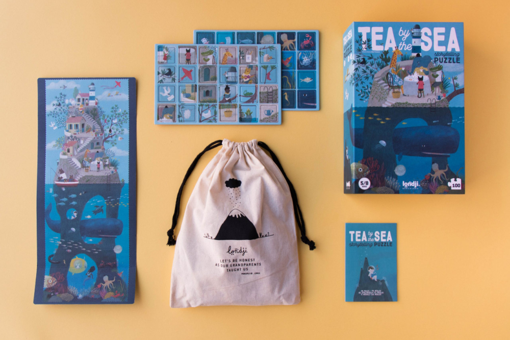 Puzzle Un Ceai fantastic, Londji [4]