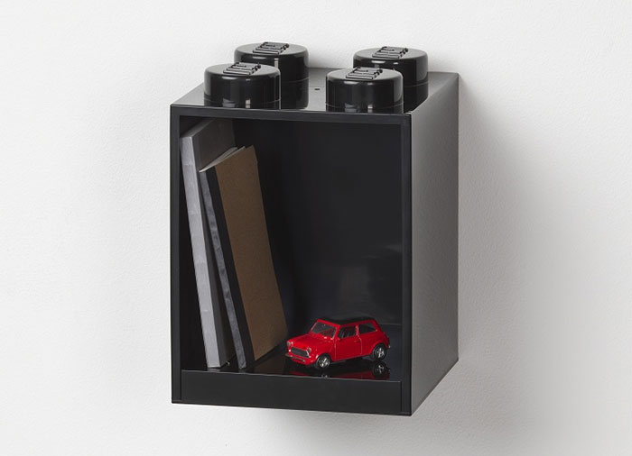 Raft Caramida LEGO 2x2 - Negru [2]