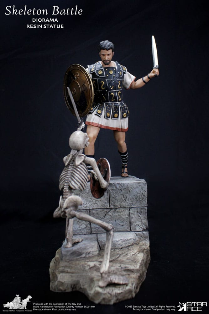 Ray Harryhausen Diorama 1/8 Skeleton Battle Scene 30 cm [9]
