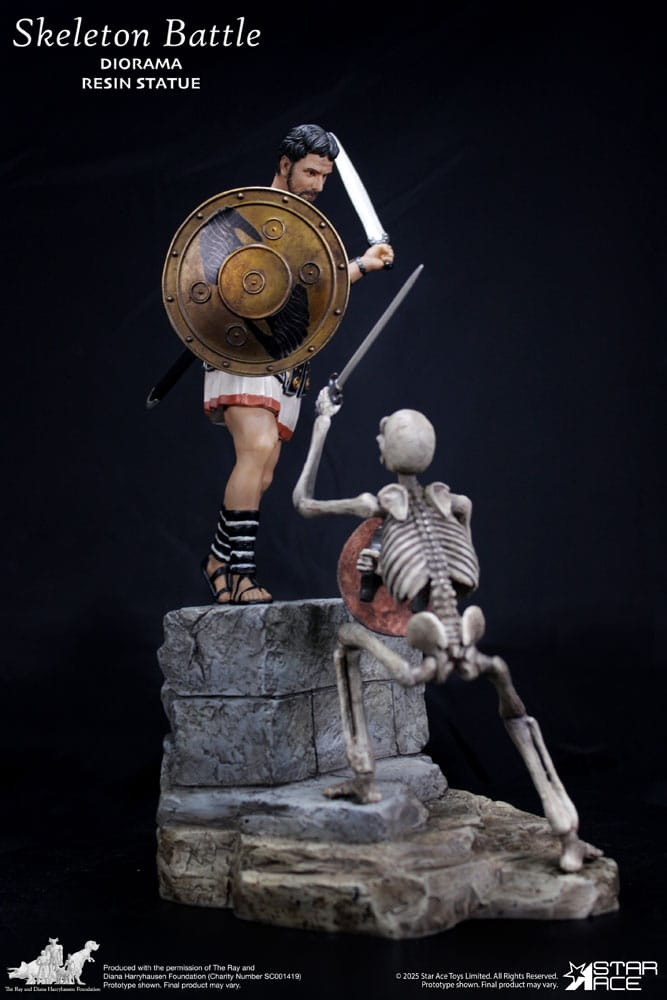 Ray Harryhausen Diorama 1/8 Skeleton Battle Scene 30 cm [4]