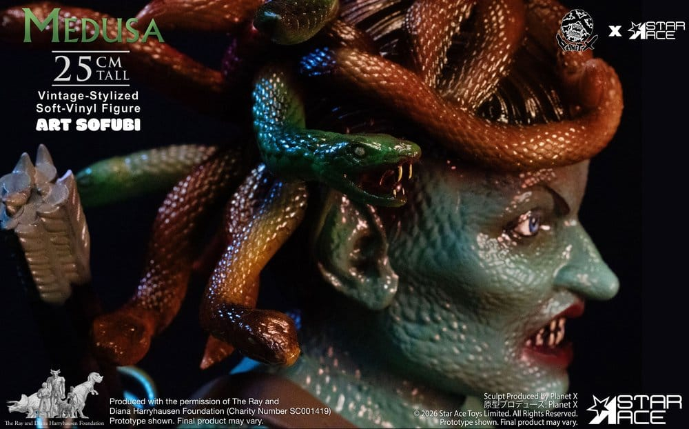 Ray Harryhausen Soft Vinyl Statue Medusa (Vintage-Style) 25 cm [12]