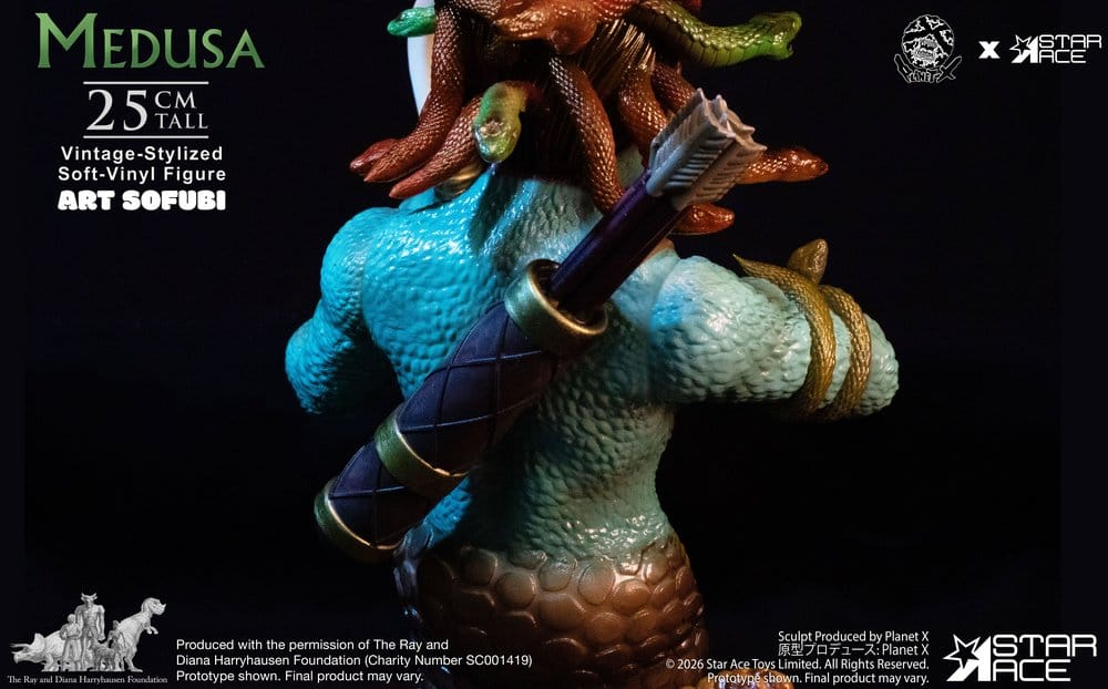 Ray Harryhausen Soft Vinyl Statue Medusa (Vintage-Style) 25 cm [10]