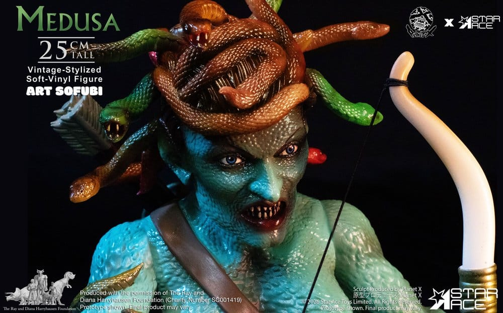 Ray Harryhausen Soft Vinyl Statue Medusa (Vintage-Style) 25 cm [7]