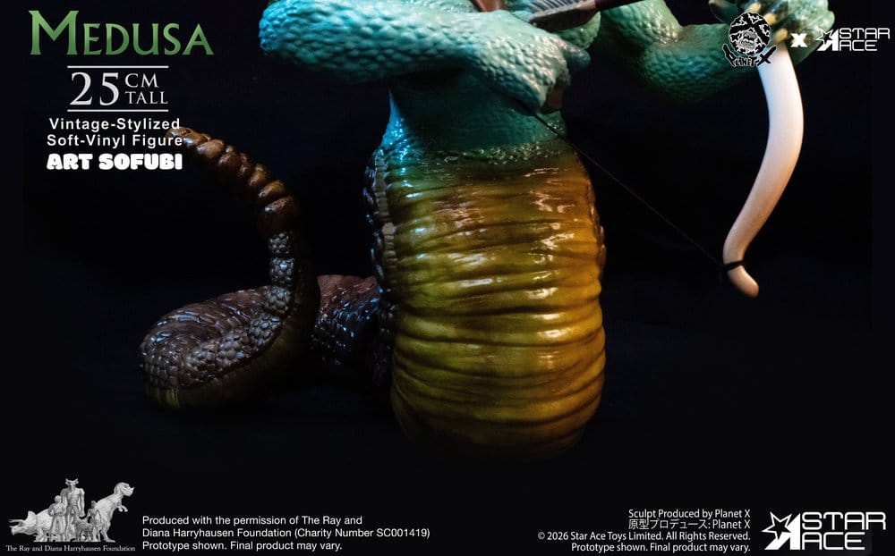 Ray Harryhausen Soft Vinyl Statue Medusa (Vintage-Style) 25 cm [8]