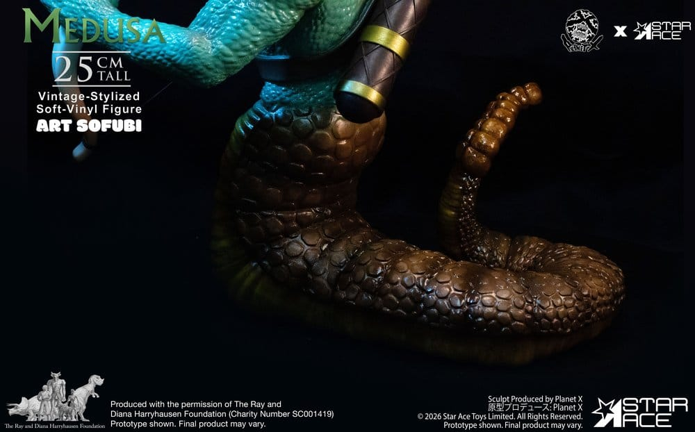 Ray Harryhausen Soft Vinyl Statue Medusa (Vintage-Style) 25 cm [9]