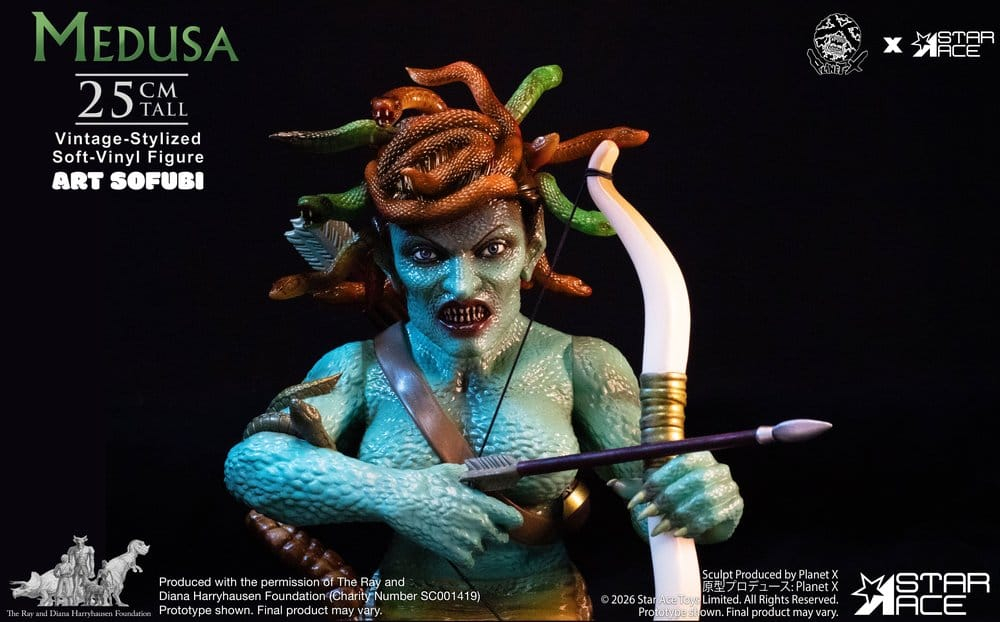 Ray Harryhausen Soft Vinyl Statue Medusa (Vintage-Style) 25 cm [5]