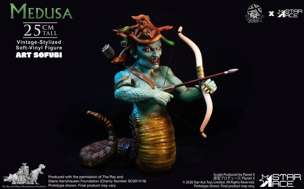 Ray Harryhausen Soft Vinyl Statue Medusa (Vintage-Style) 25 cm [6]