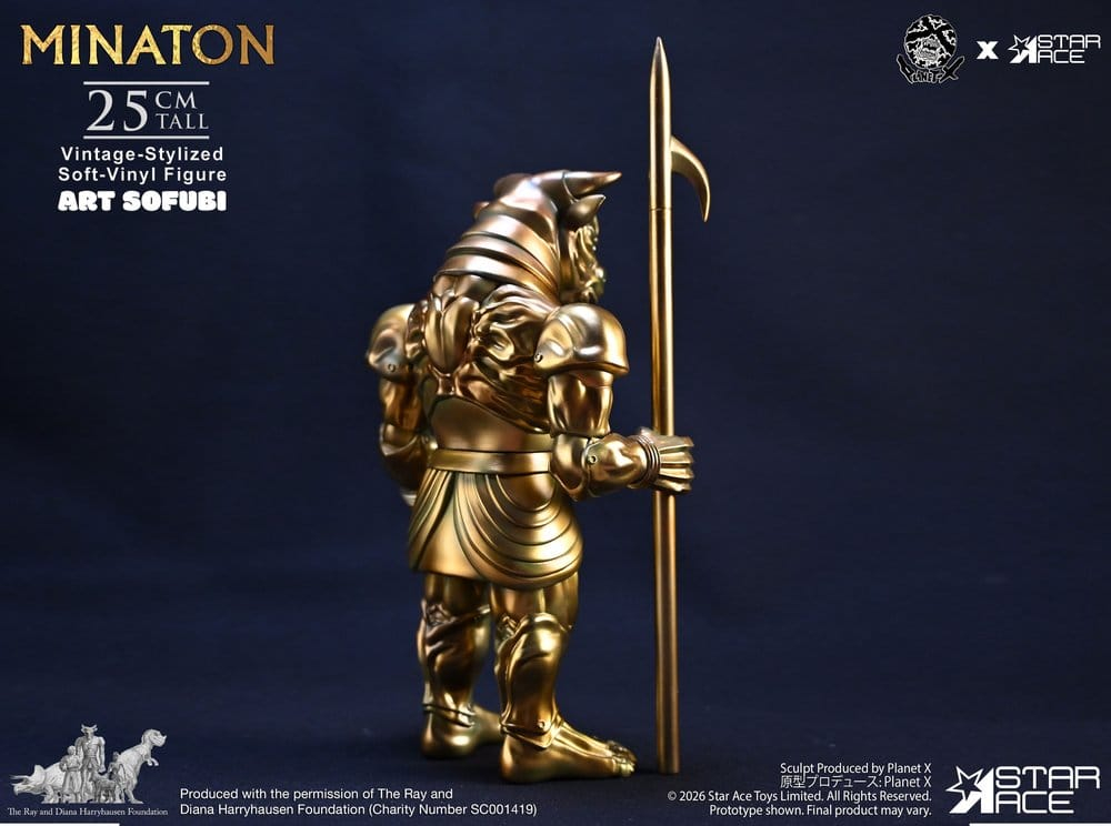 Ray Harryhausen Soft Vinyl Statue Minaton Vintage-Style 25 cm [5]