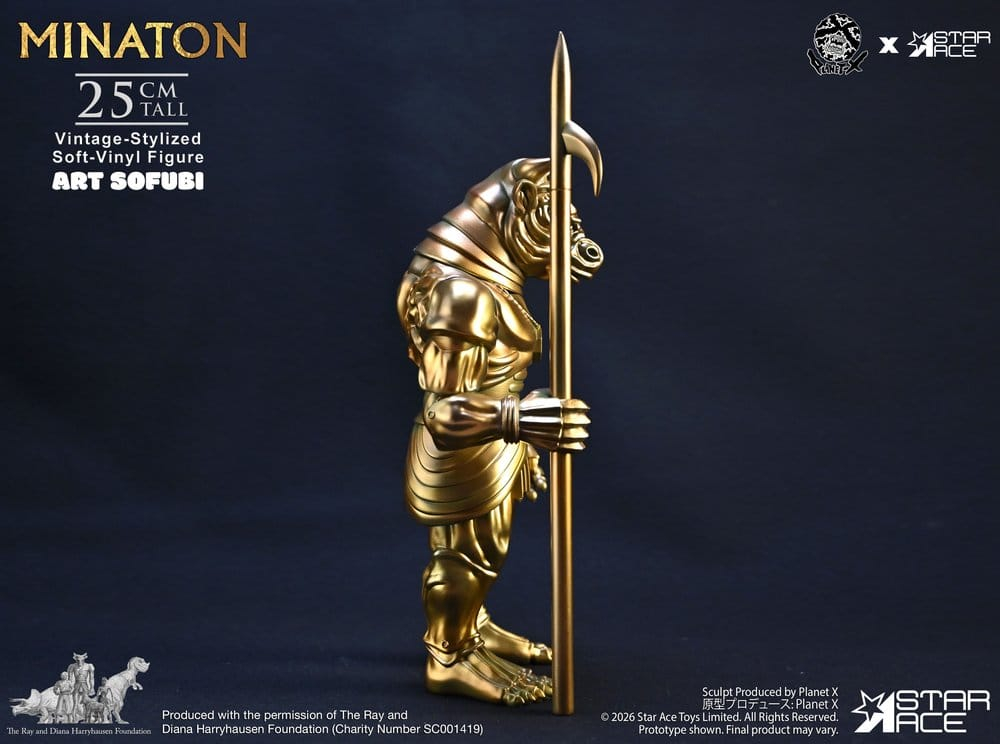 Ray Harryhausen Soft Vinyl Statue Minaton Vintage-Style 25 cm [6]