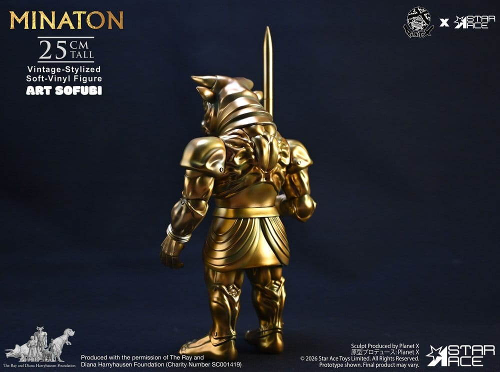Ray Harryhausen Soft Vinyl Statue Minaton Vintage-Style 25 cm [3]