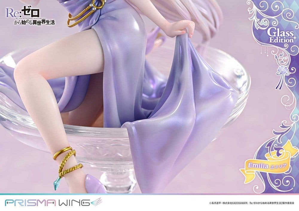 Re:Zero Prisma Wing Statue 1/7 Emilia Glass Edition 29 cm [16]