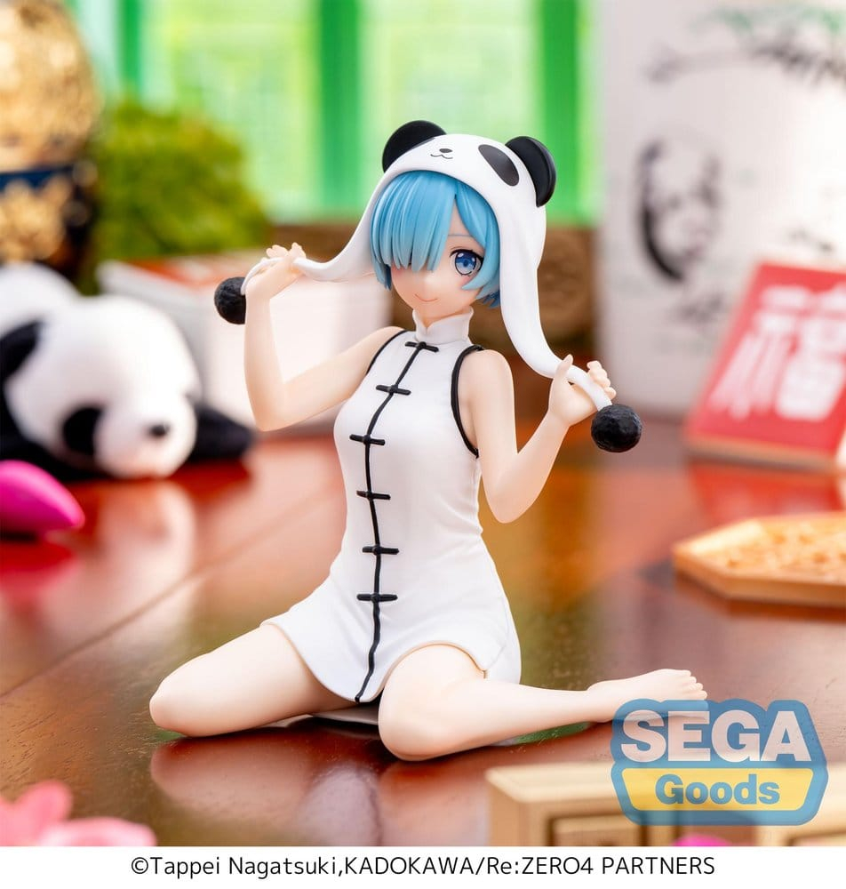 Re:Zero Rem Panda Yumemirize - Statueta Anime SEGA 11 cm [2]