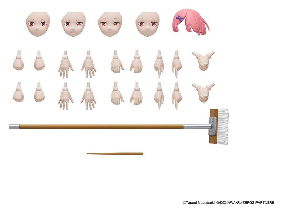 Re:ZERO -Starting Life in Another World- Kadokawa Plastic Model Series Plastic Model Kit Ram DX Ver. 16 cm [11]