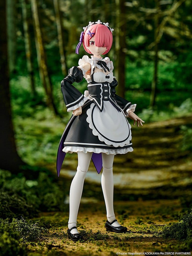 Re:ZERO -Starting Life in Another World- Kadokawa Plastic Model Series Plastic Model Kit Ram DX Ver. 16 cm [13]