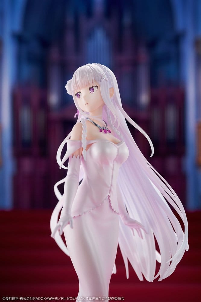 Re:ZERO -Starting Life in Another World- PVC Figure 1/7 Emilia Wedding dress Ver. 24 cm [11]