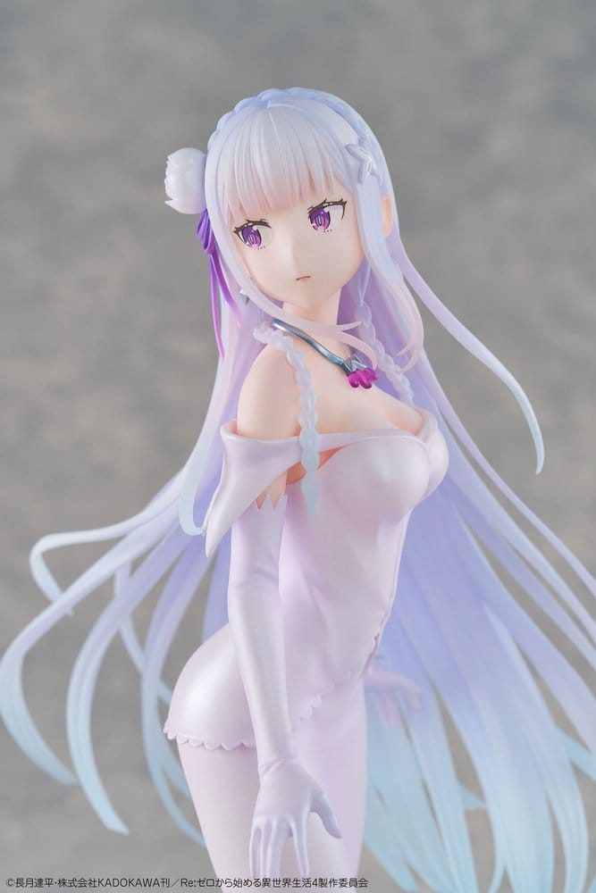 Re:ZERO -Starting Life in Another World- PVC Figure 1/7 Emilia Wedding dress Ver. 24 cm [6]