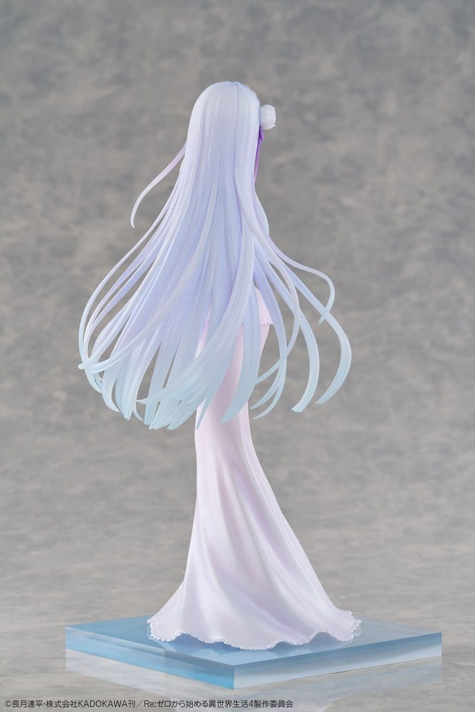 Re:ZERO -Starting Life in Another World- PVC Figure 1/7 Emilia Wedding dress Ver. 24 cm [4]