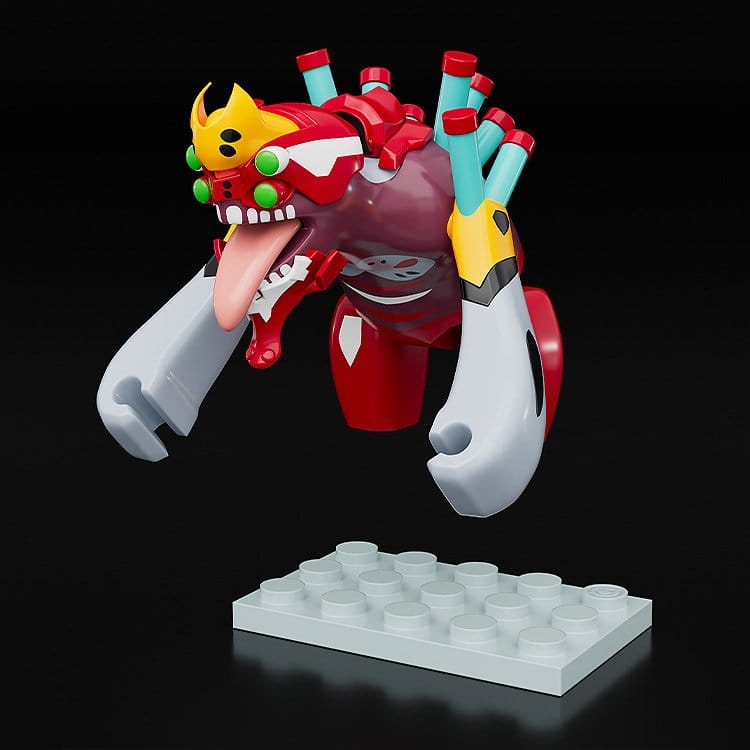 Rebuild of Evangelion Brickroid Mini Figure Evangelion Unit 02 Beast Form 2nd Phase (Type 1) 4 cm [3]