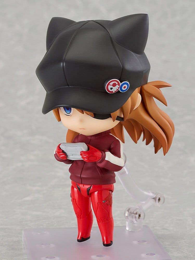 Rebuild of Evangelion Nendoroid Action Figure Asuka Shikinami Langley: Jersey Ver. 10 cm [4]