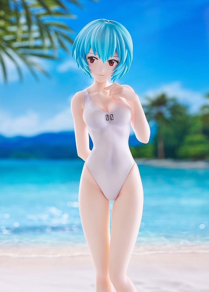 Rebuild of Evangelion Pop Up Parade Beach Queens Rei Ayanami (One-Piece Style) L Size 22 cm [4]