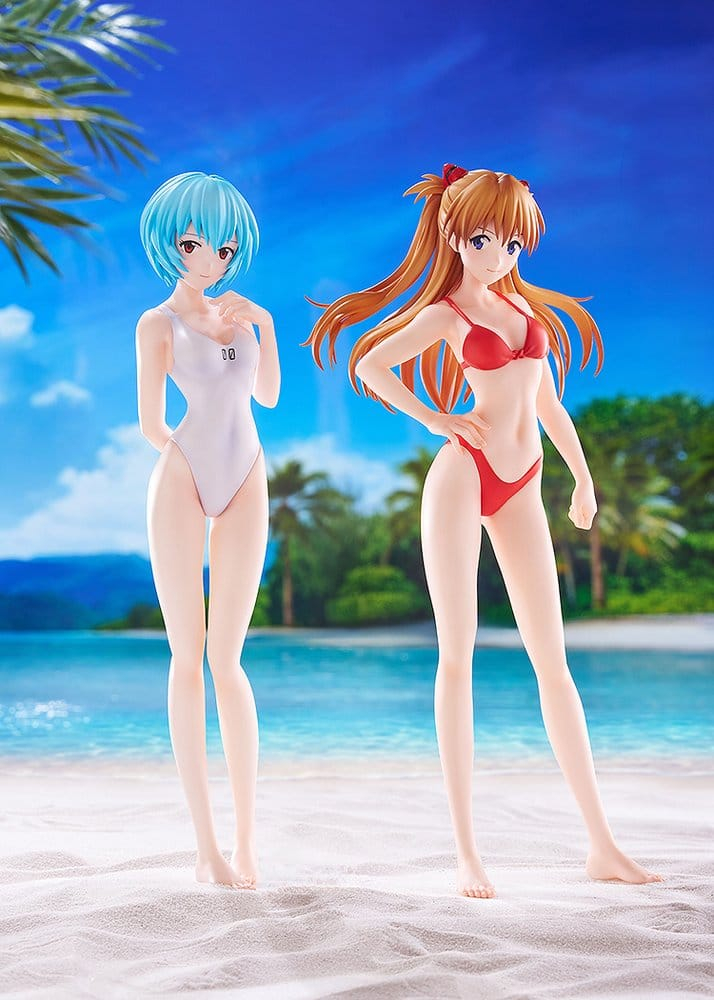 Rebuild of Evangelion Pop Up Parade Beach Queens Rei Ayanami (One-Piece Style) L Size 22 cm [5]