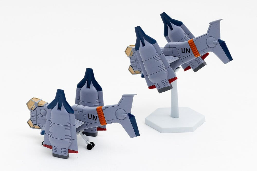 Rebuild of Evangelion SYUTO Tiny Scale Plastic Model Kit UNAF Close Air Support VTOL Aircraft YAGR-3B 5 cm [3]