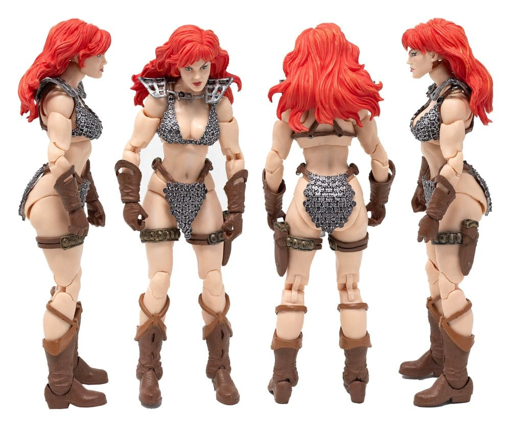 Red Sonja Epic H.A.C.K.S. Action Figure 1/12 Scale Immortal Red Sonja [2]
