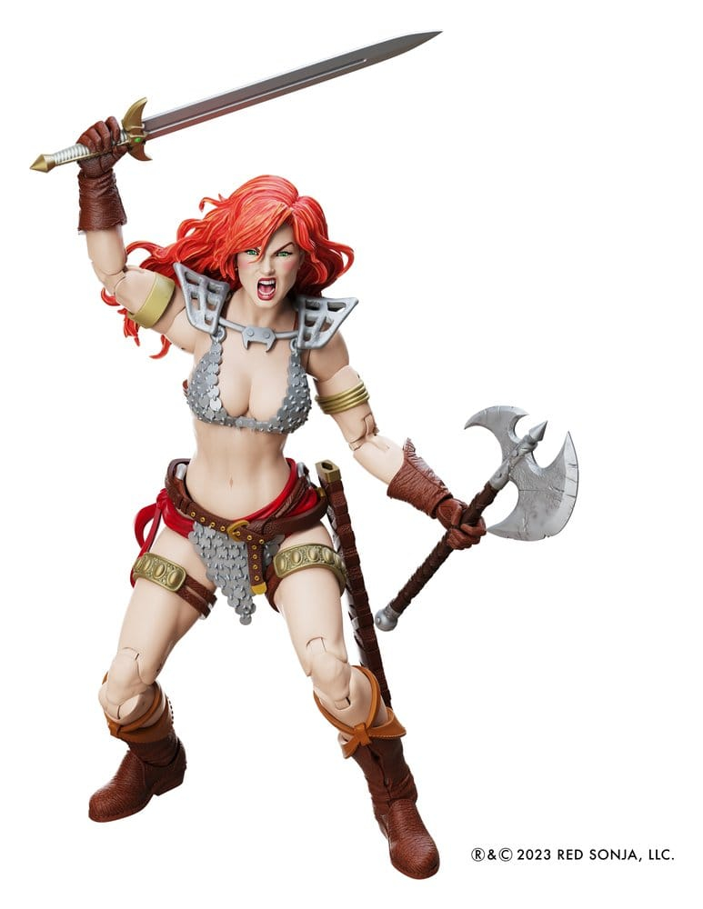 Red Sonja Epic H.A.C.K.S. Action Figure 1/12 Scale Immortal Red Sonja [8]