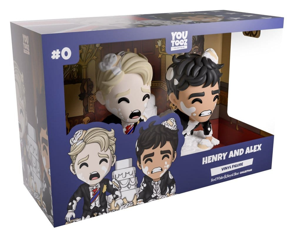 Red, White & Royal Blue Vinyl Figure Henry And Alex 11 cm [3]
