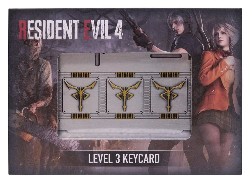Resident Evil 4 Replica Level 3 Keycards Limited Edition [5]
