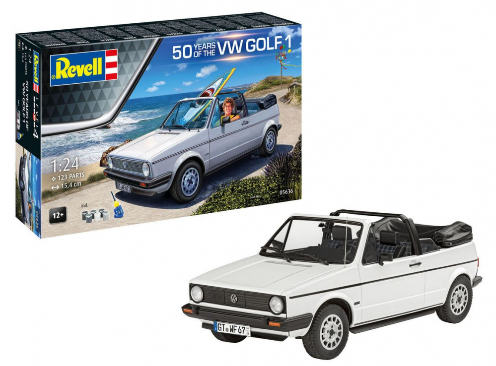 Revell Geschenkset "50 Years of the VW Golf 1 [1]