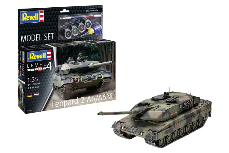 Revell Model Set Leopard 2 A6/A6NL [1]