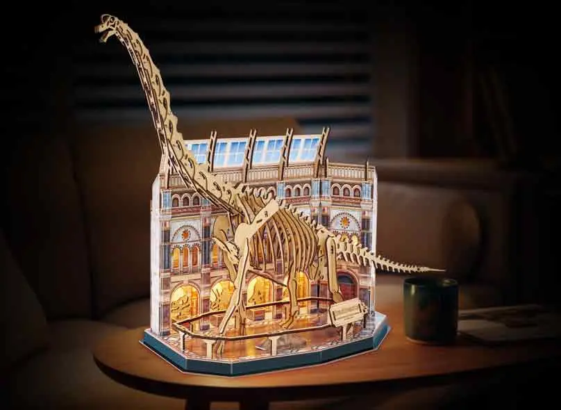 Revell Tiny Adventures Brachiosaurus 3D Puzzle LED [3]