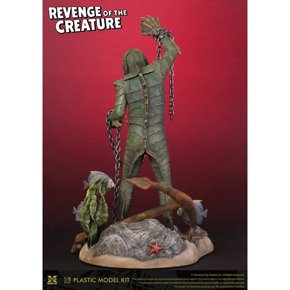 Revenge of the Creature Plastic Model Kit 1/8 Revenge of the Creature 28 cm (Reproduction) [3]