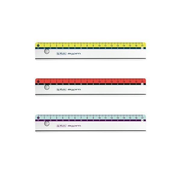 Rigla my.pen – 17 cm, plastic rezistent [2]