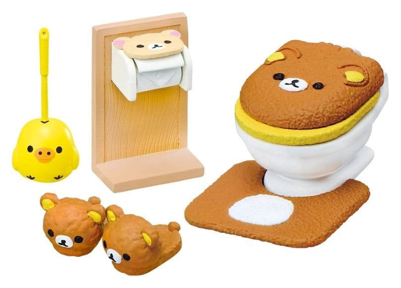 Rilakkuma Mini Figures Washroom Blind Box Display (6) [3]