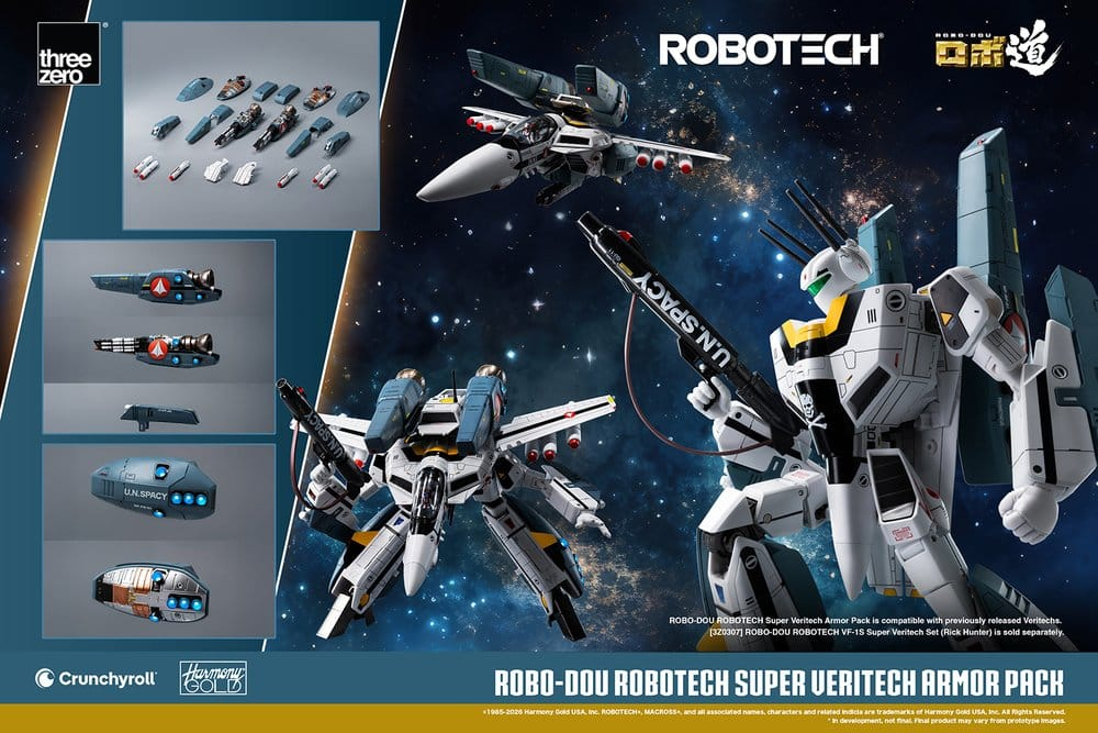Robotech Robo-Dou Accessory Set Super Veritech Armor Pack [10]
