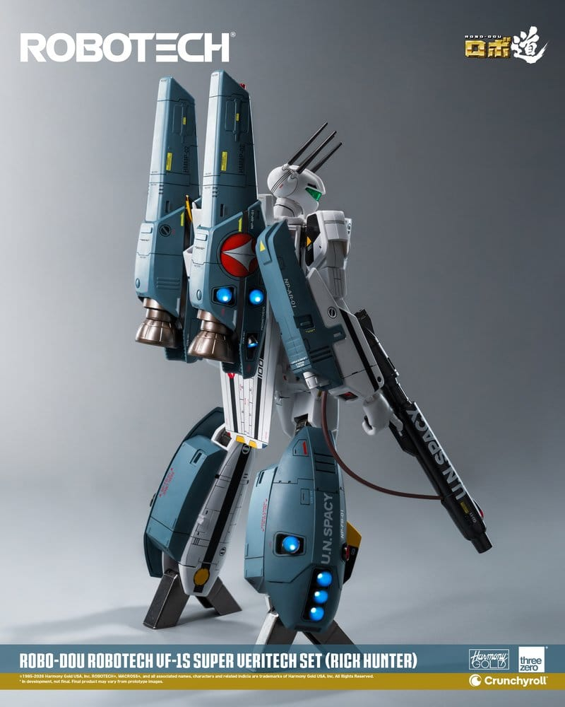 Robotech Robo-Dou Action Figure VF-1S Super Veritech Set (Rick Hunter) 20 cm [14]