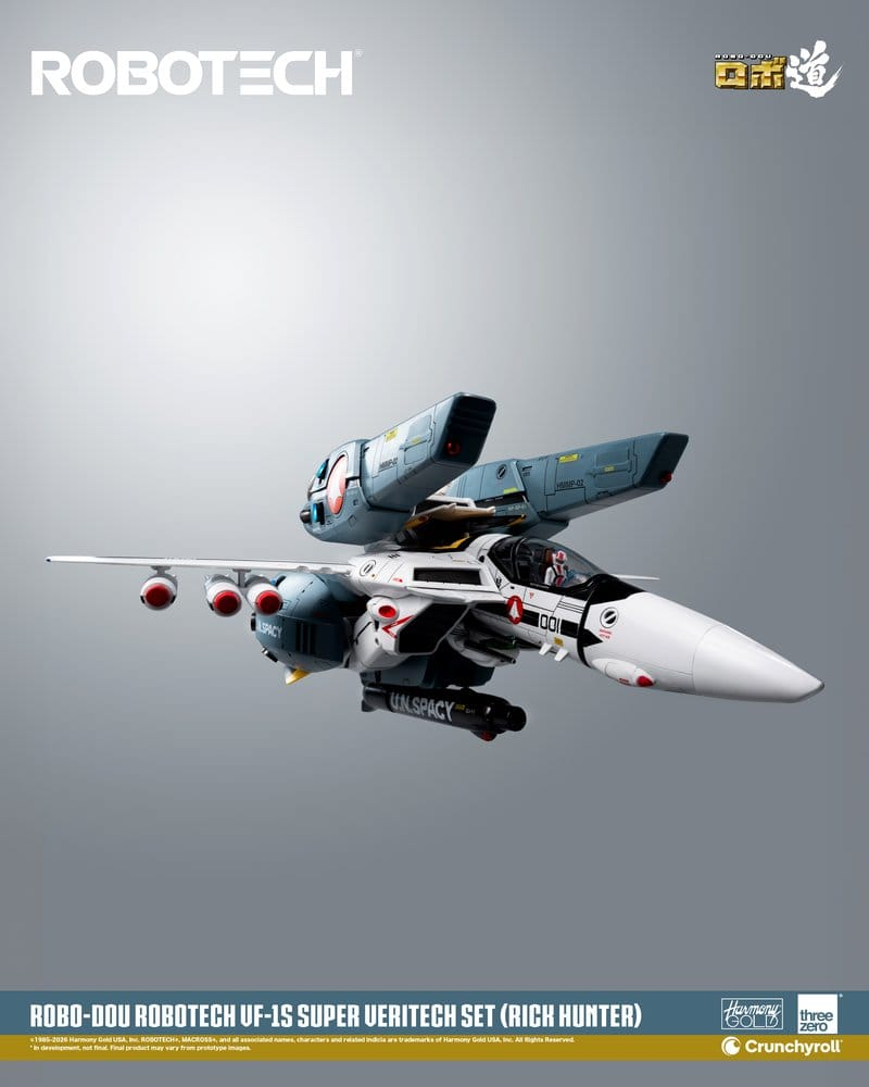 Robotech Robo-Dou Action Figure VF-1S Super Veritech Set (Rick Hunter) 20 cm [9]