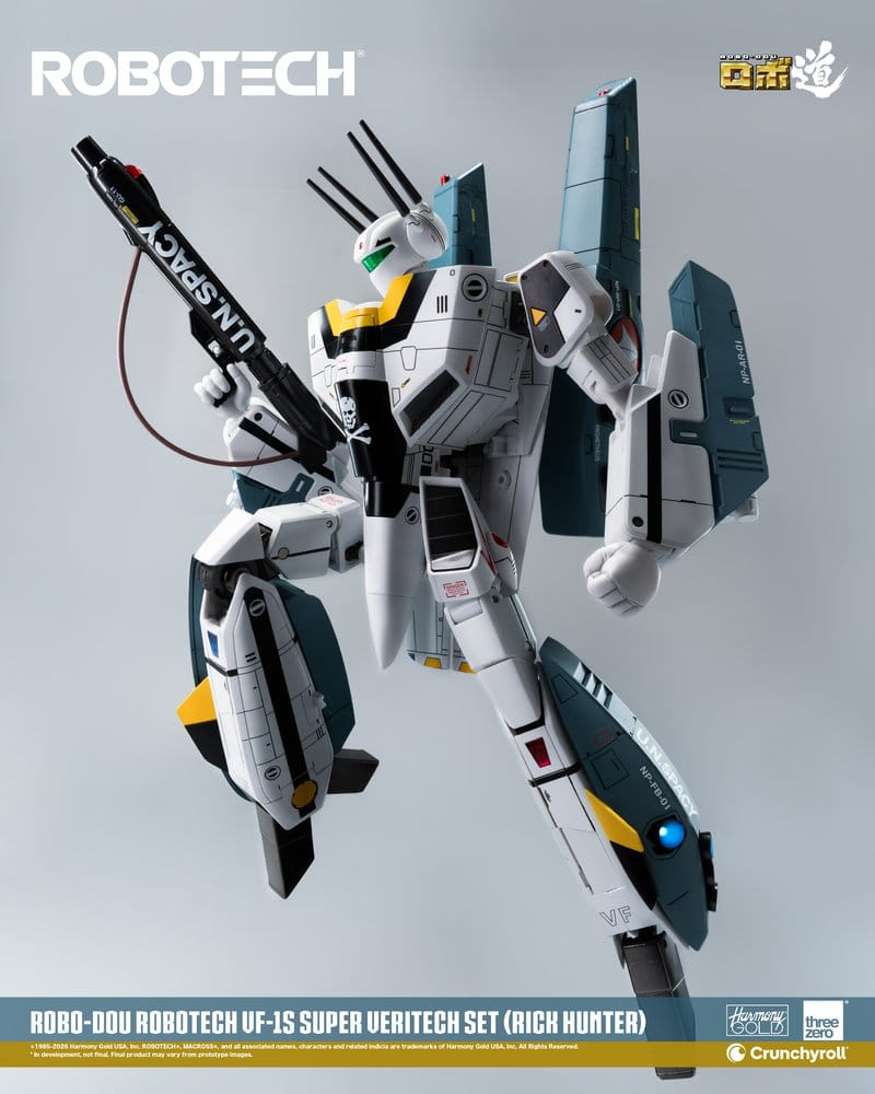 Robotech Robo-Dou Action Figure VF-1S Super Veritech Set (Rick Hunter) 20 cm [17]