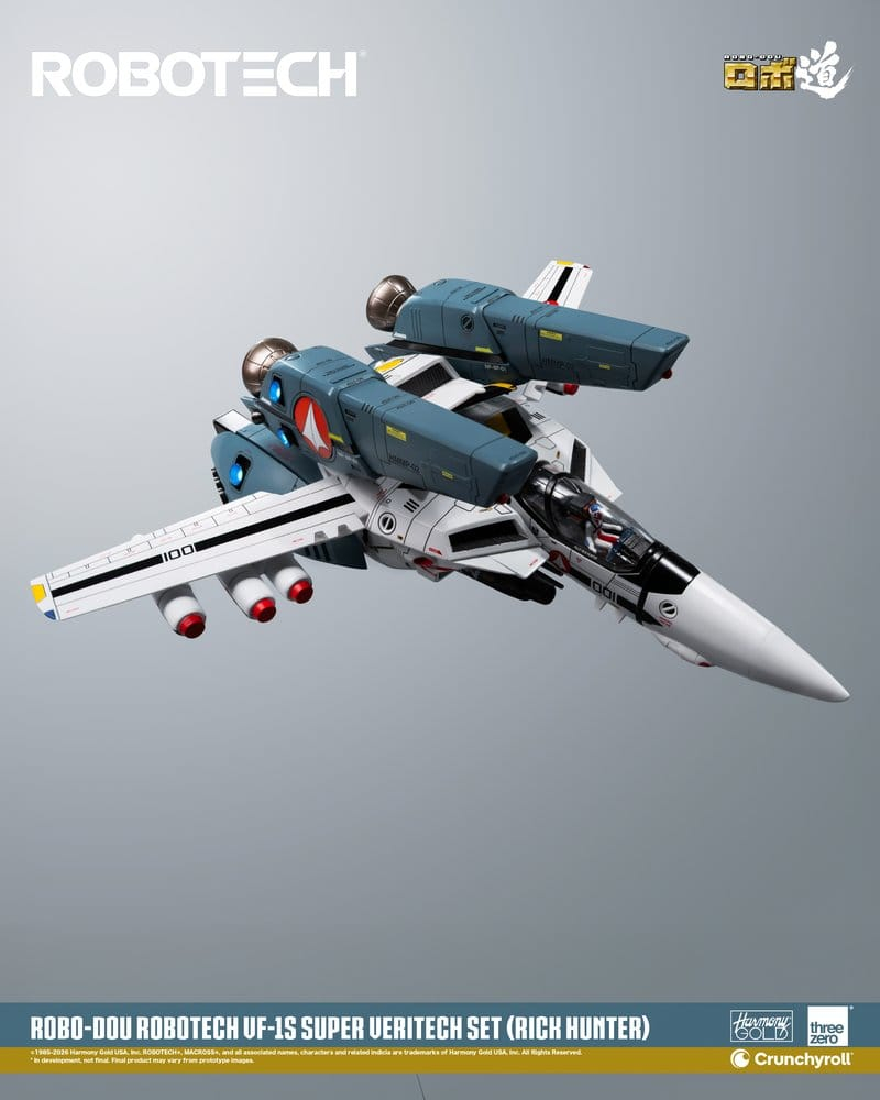 Robotech Robo-Dou Action Figure VF-1S Super Veritech Set (Rick Hunter) 20 cm [7]
